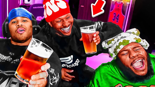 Fanum Gets Drunk With AMP For The First Time